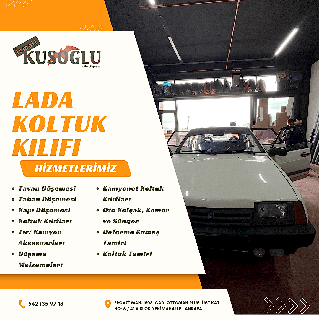 Lada koltuk kılıfı