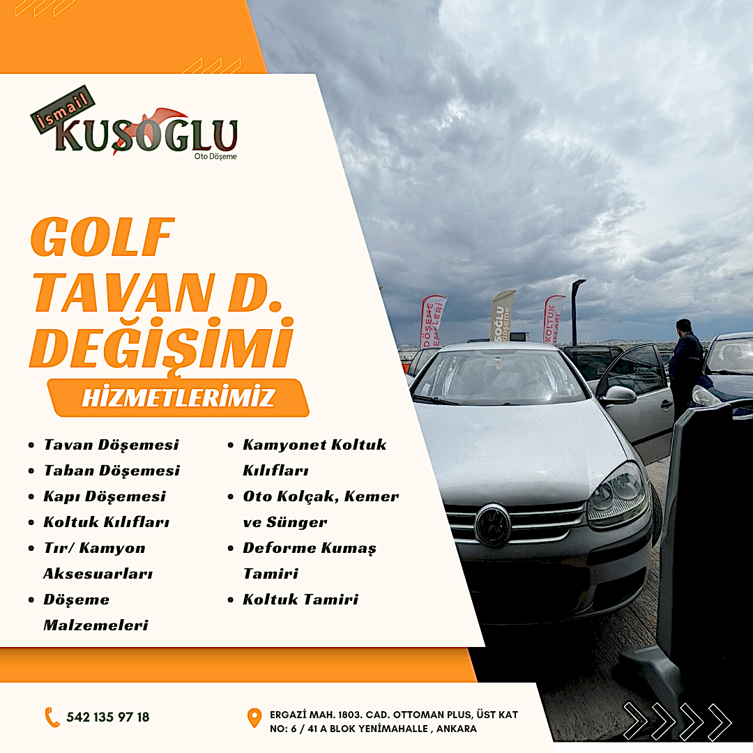 Golf tavan döşemesi değişimi
